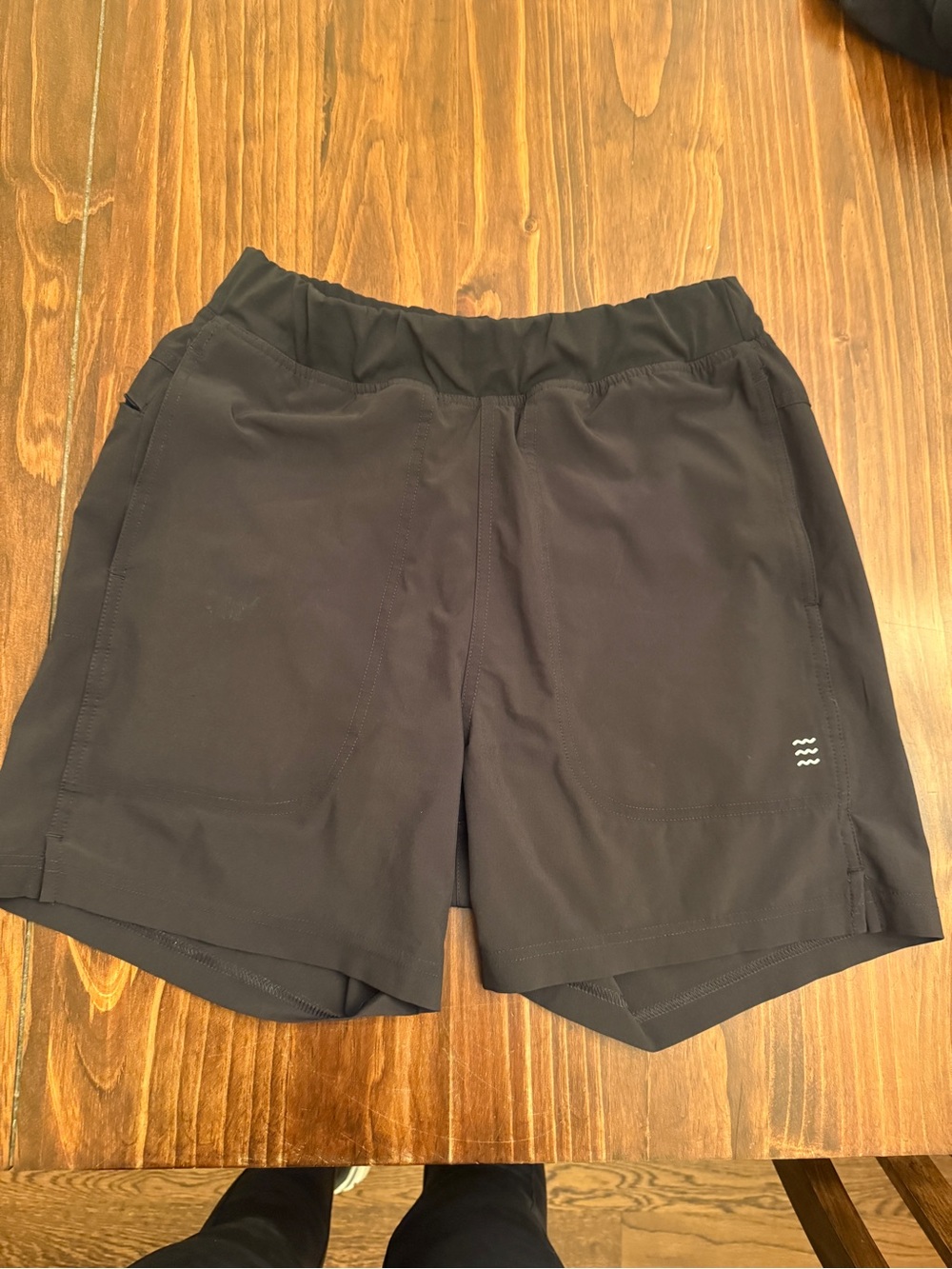 Free Fly- Lined Men's Black Shorts